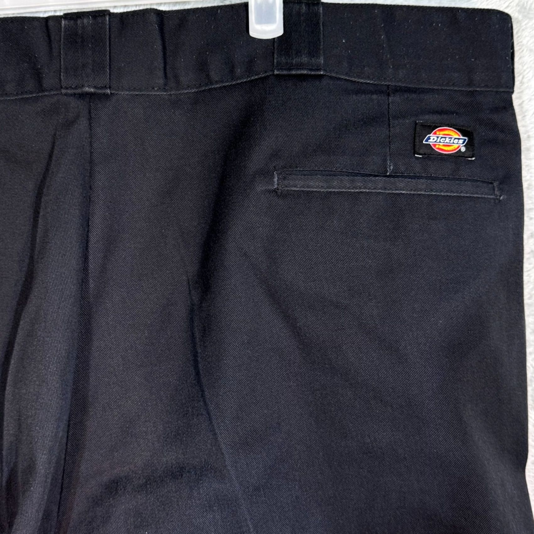 Dickies Dickies 874 Men’s Work Pants 44 x 30 Black Original Fit High Rise Workwear Size US 44 / EU 60 - 6 Thumbnail