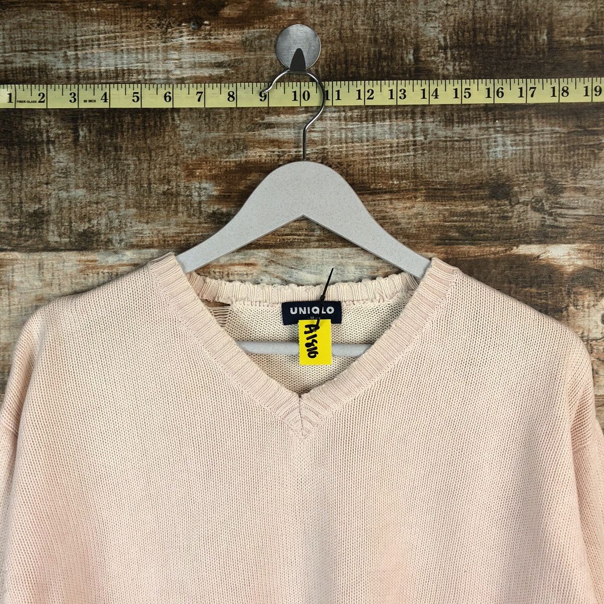 Homespun Knitwear × Japanese Brand Uniqlo vintage Pink Knitwear sweatshirt #A1810 Size US M / EU 48-50 / 2 - 4 Thumbnail
