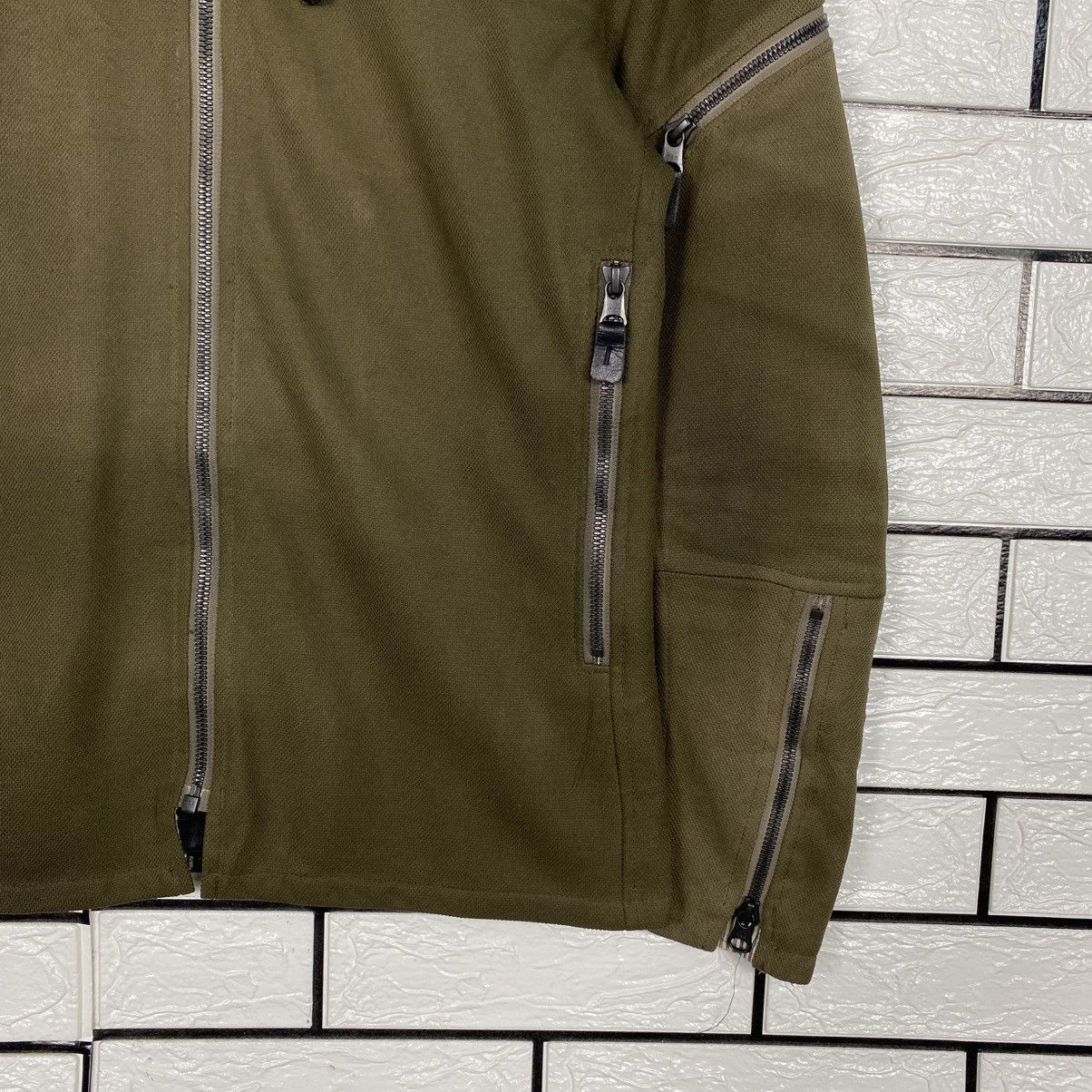 Japanese Brand 📌Powerage Motorcycle Equipment Racing Jacket Biker Size US M / EU 48-50 / 2 - 6 Thumbnail