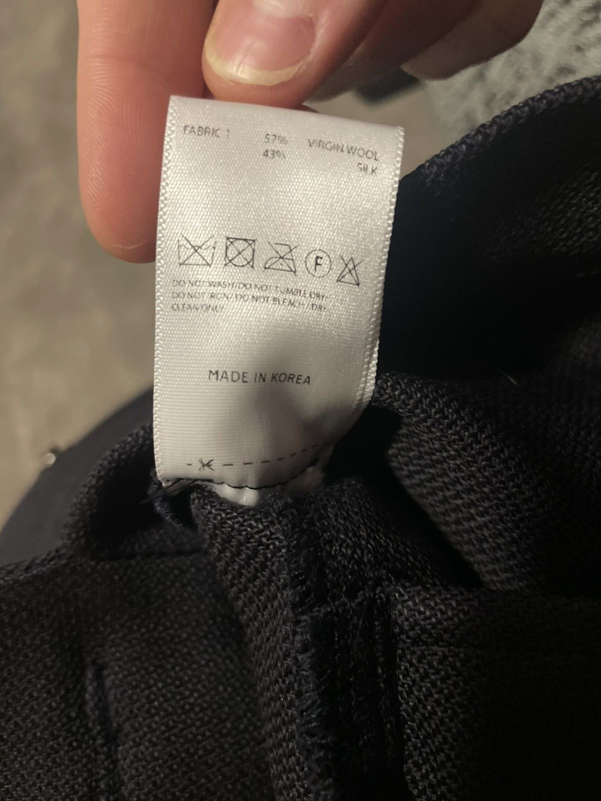 CMMAWEAR Ianuaria Trousers - Caviar - DSM Paris Exclusive Size US 30 / EU 46 - 3 Thumbnail