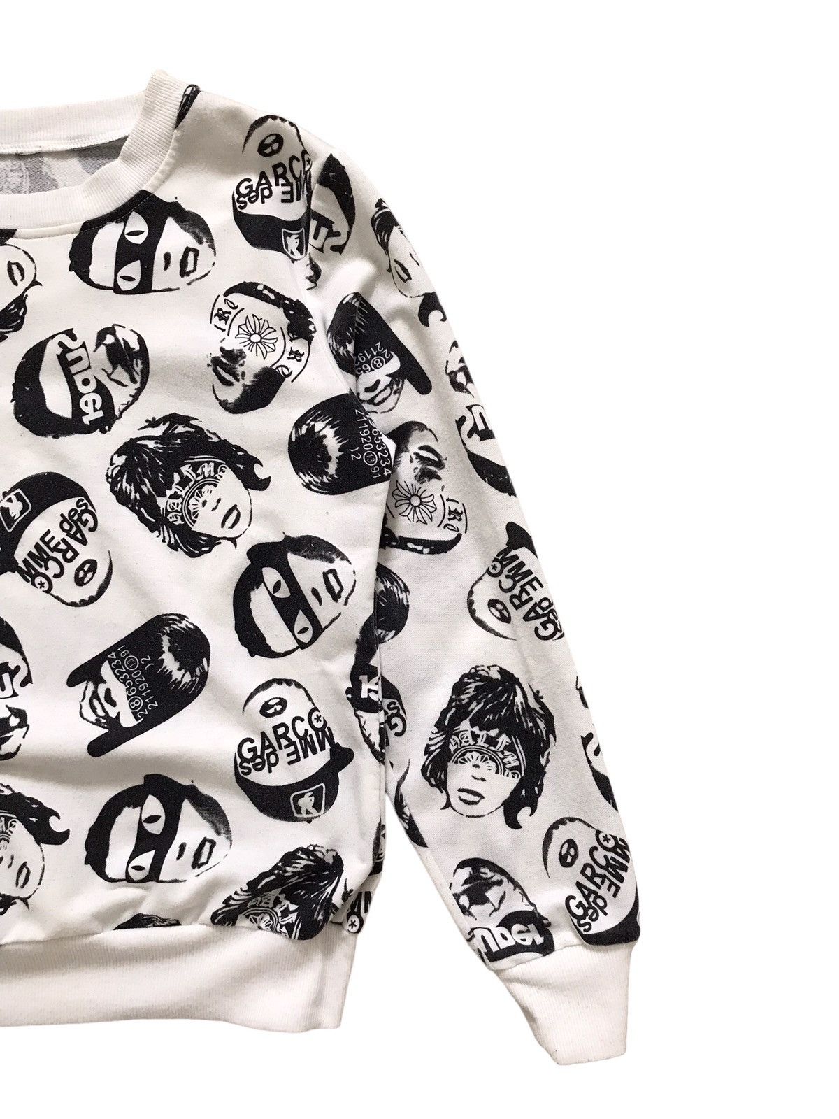 Vintage All-Over Print Brand Parody Sweatshirt Size US S / EU 44-46 / 1 - 3 Thumbnail