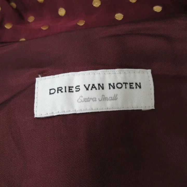Dries Van Noten dries van noten Silk polka dot coat 2506-Nextarrow Size US XS / EU 42 / 0 - 6 Thumbnail