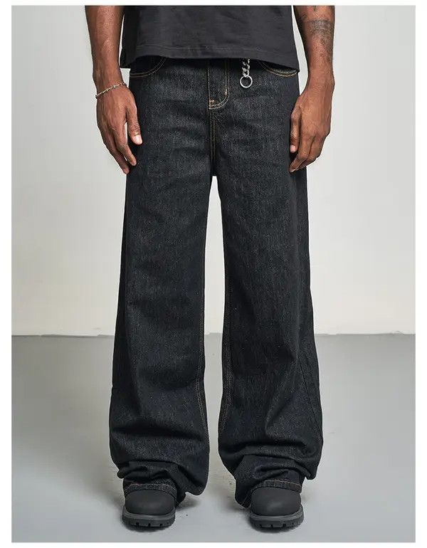 Jean Asamiya x Asada Baggy Carpenter Denim Jeans Size US 35 - 1 Thumbnail
