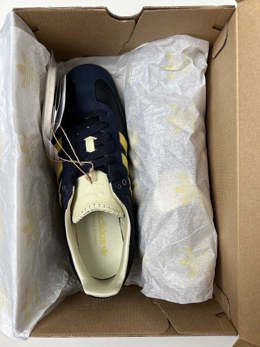 Adidas × Wales Bonner adidas x Wales Bonner Samba 'Collegiate Navy Yellow' Size US 10 / EU 43 - 4 Thumbnail