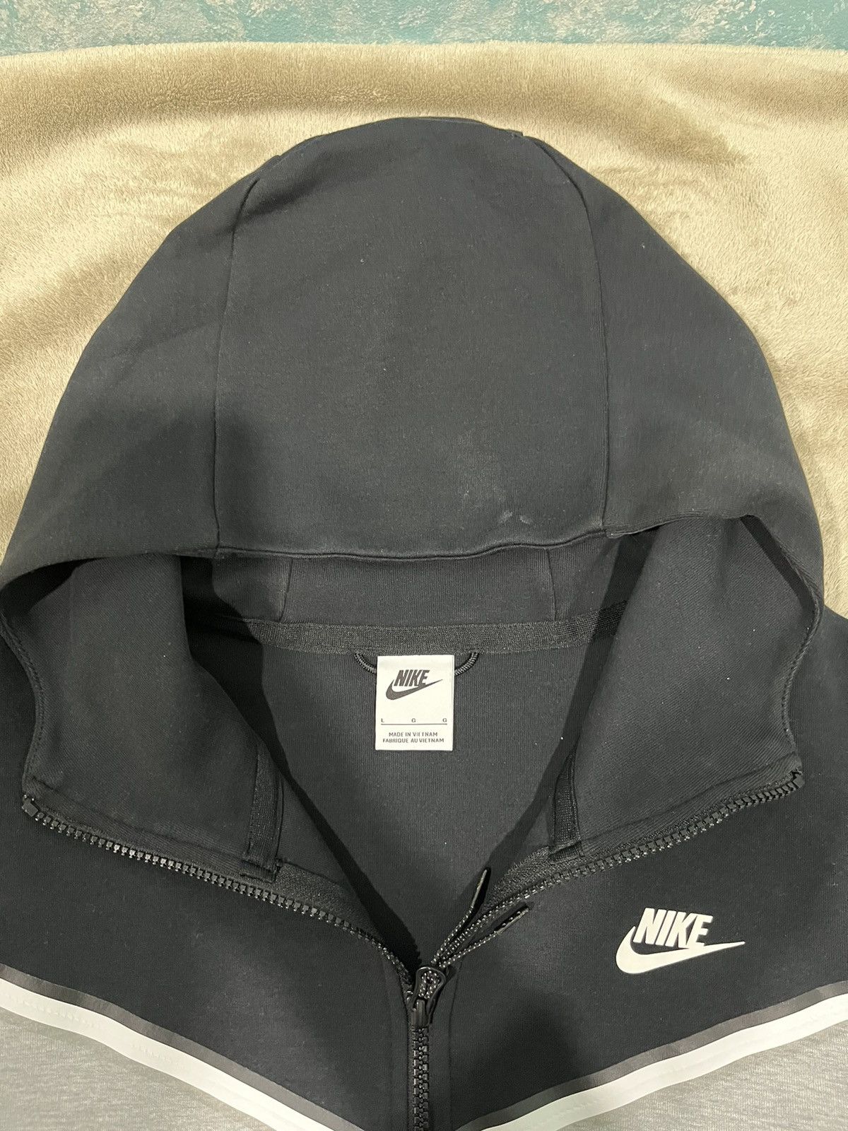 Nike Black/Gray Nike Tech Size US L / EU 52-54 / 3 - 5 Thumbnail