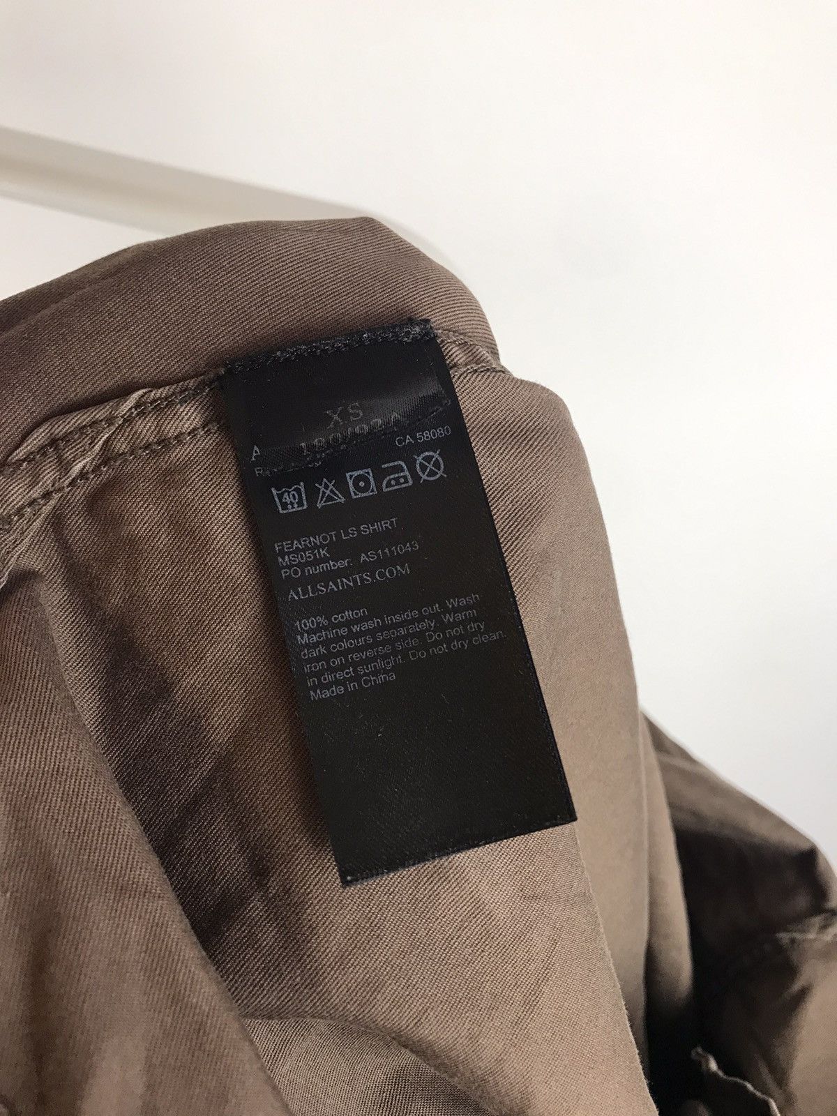Allsaints All saints Fearnot LS Shirt Size US XS / EU 42 / 0 - 5 Thumbnail