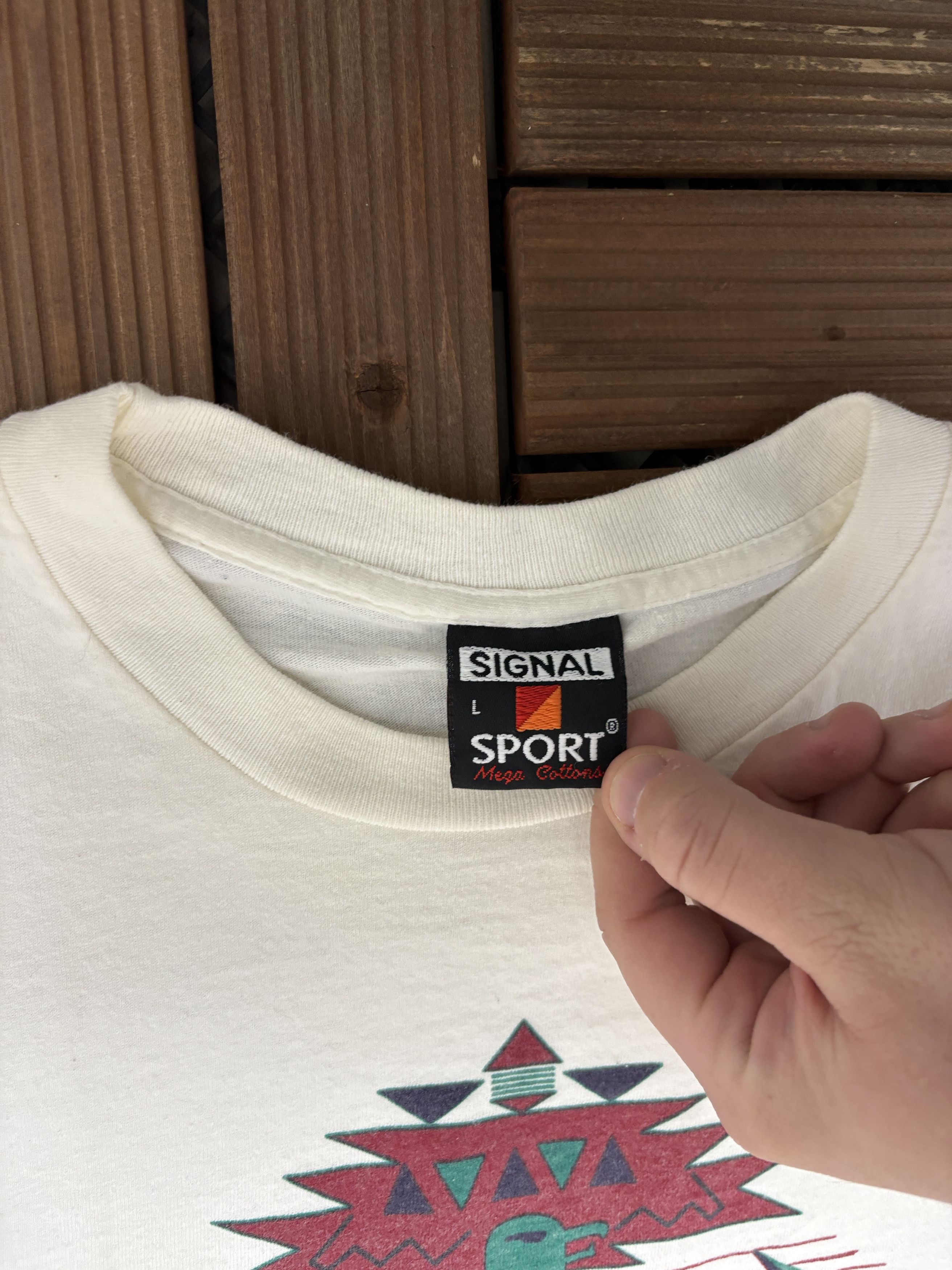 Vintage Aspen Fire Bird Vintage White Tourist T-Shirt Tee Size US L / EU 52-54 / 3 - 6 Thumbnail
