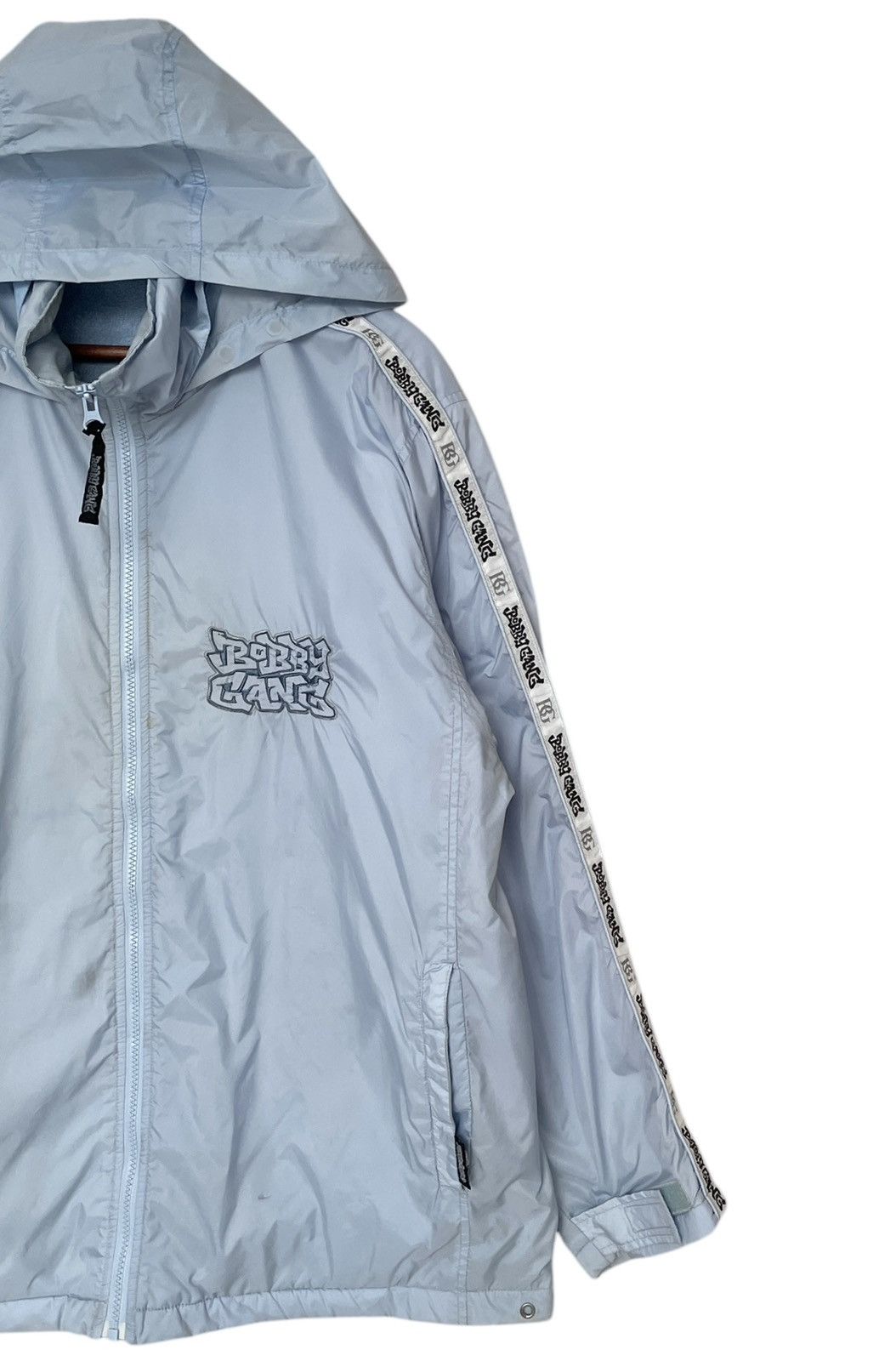 Vintage Vintage Brand Bobby Gang Hip Hop Nylon Jacket 1990s Size US M / EU 48-50 / 2 - 4 Thumbnail