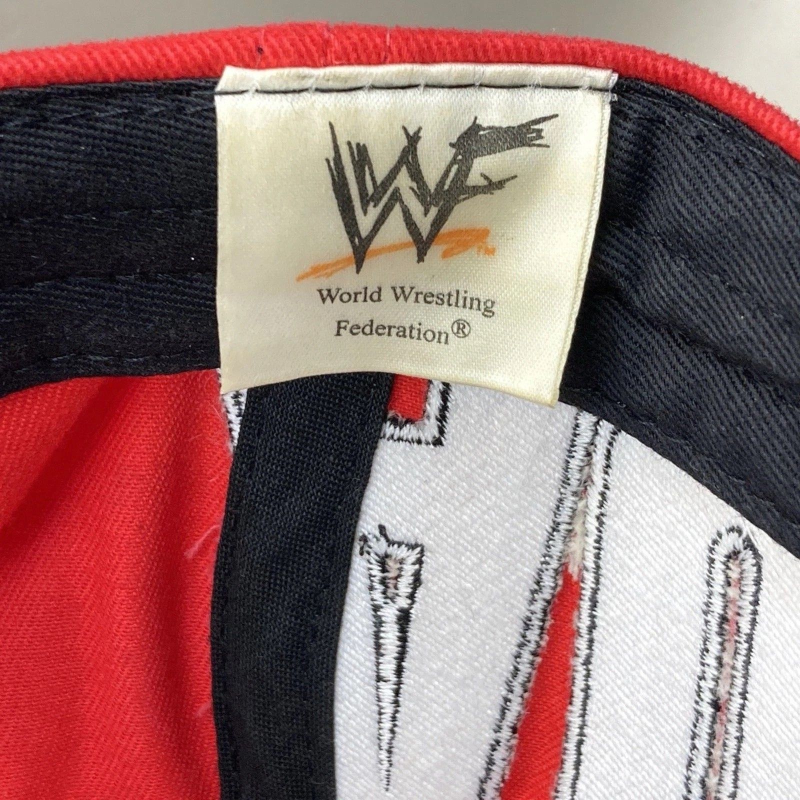 Vintage Stone Cold Steve Austin Vintage 2002 WWF Wrestling Hat Size ONE SIZE - 6 Thumbnail