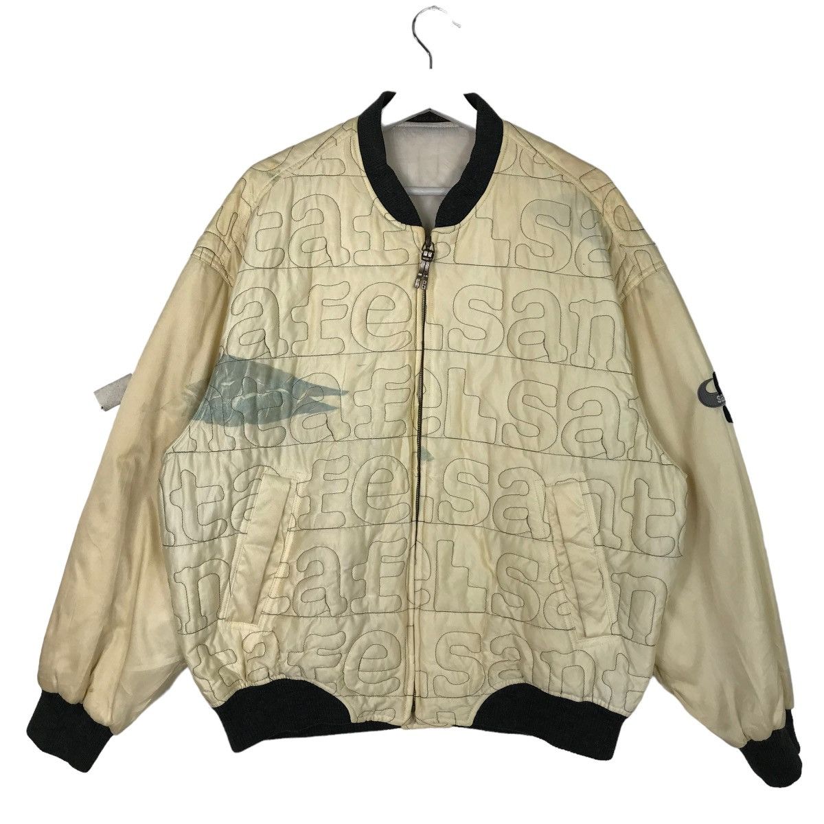 Japanese Brand 💥 VINTAGE SANTA FE BOMBER JACKET Size US L / EU 52-54 / 3 - 2 Thumbnail