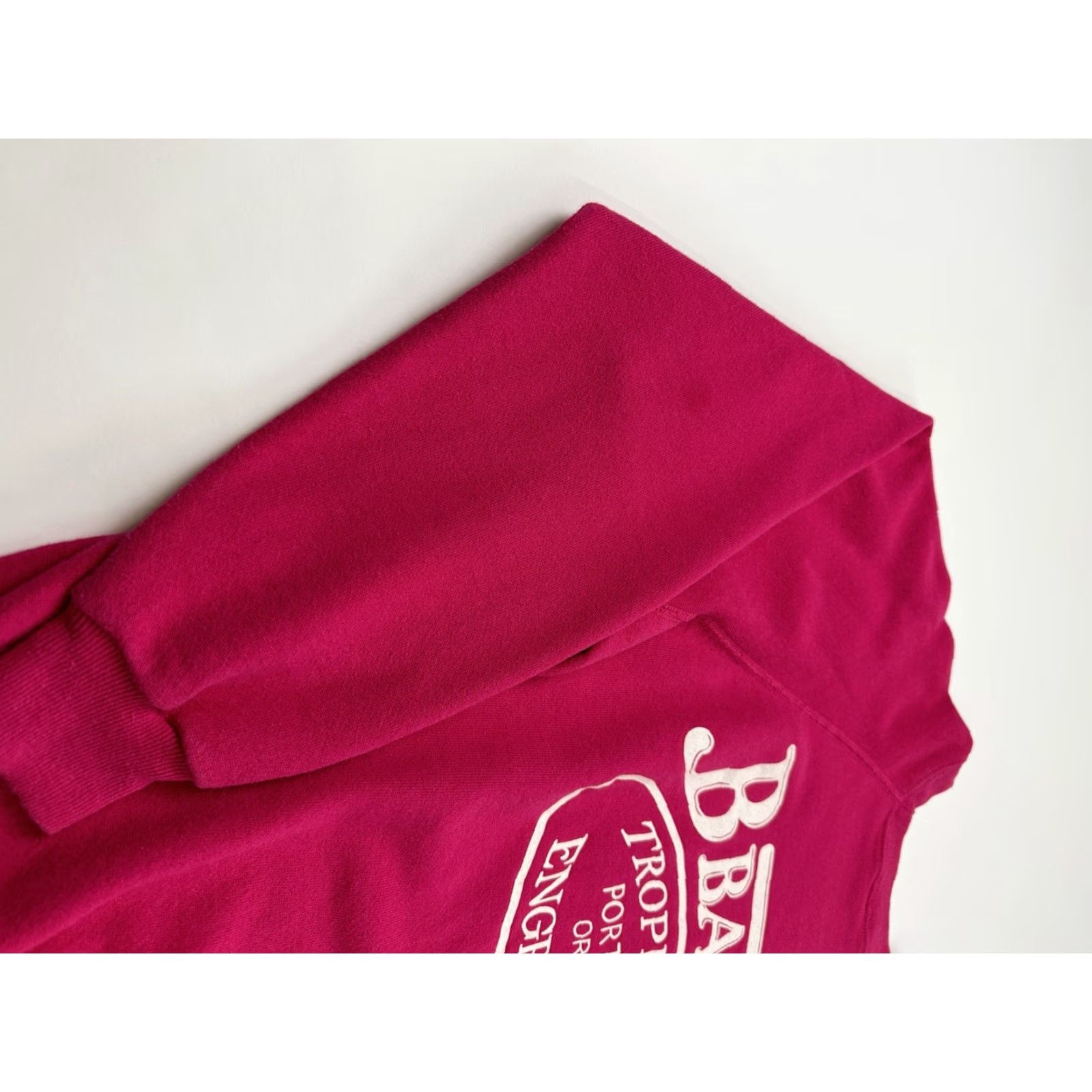 Vintage VINTAGE Sweatshirt Adult Medium Pink BBark Plumbing Portland Oregon Crew Neck Size US M / EU 48-50 / 2 - 5 Thumbnail