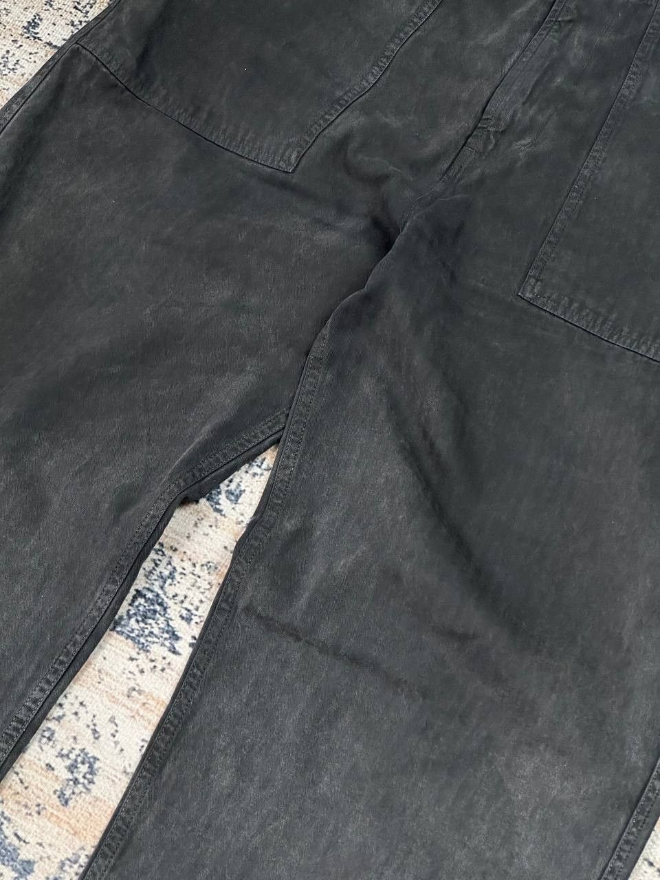 Ronning Everyday Stone Wash Wide Baggy Pants in Gray, Men's (Size 34) — image 4 of 6