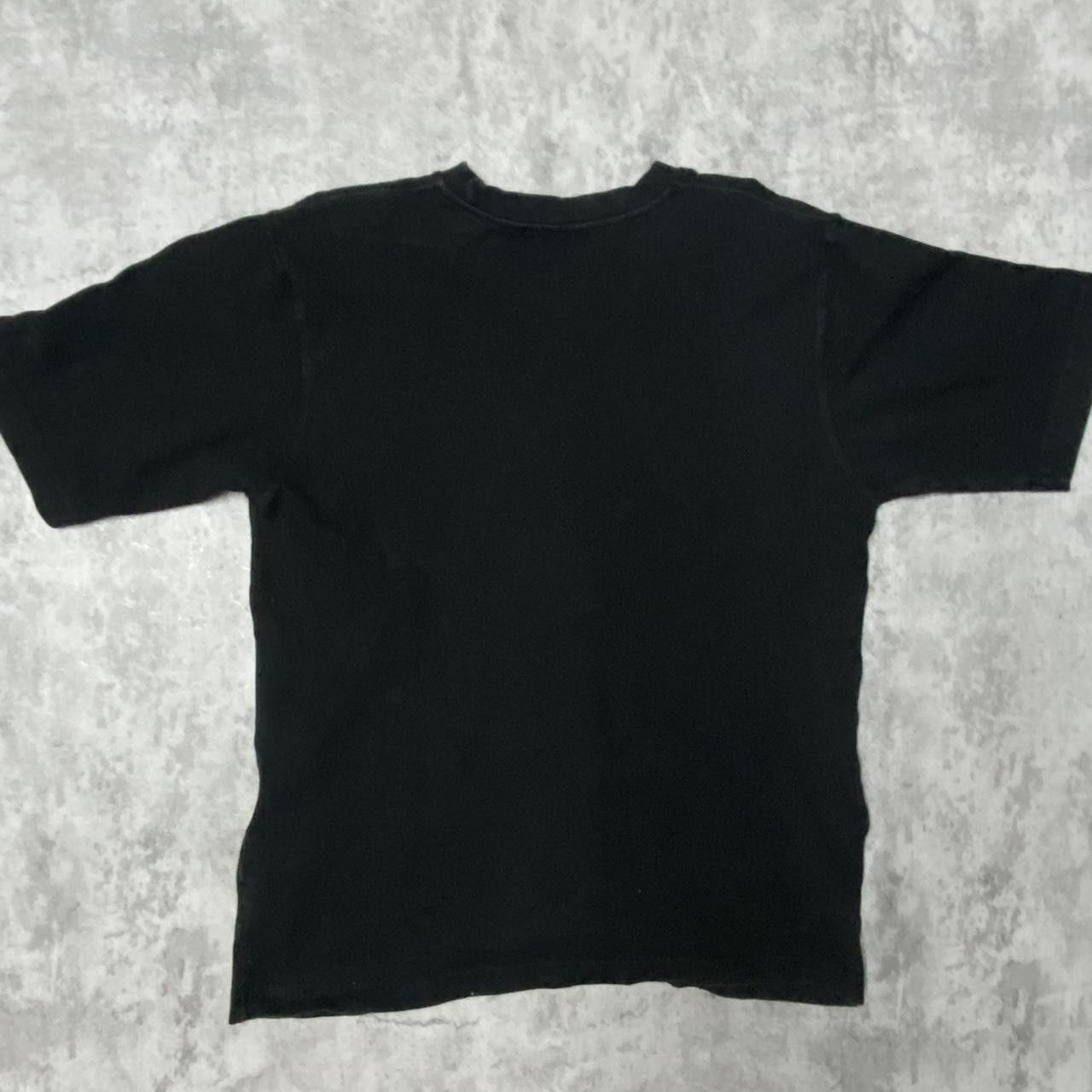Katharine Hamnett London Black Hamnett T-shirt with white logo #streetwear Size US M / EU 48-50 / 2 - 6 Thumbnail