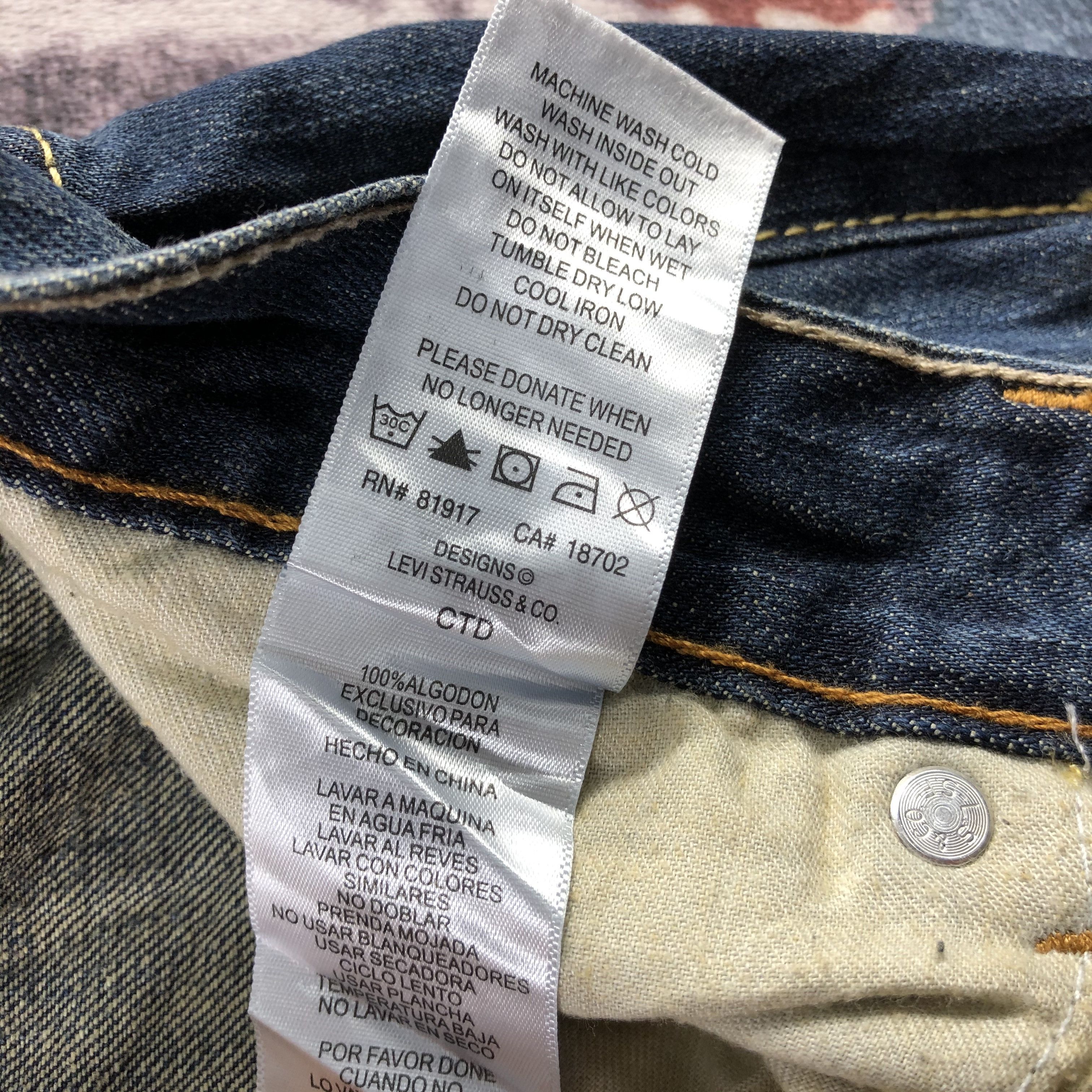Vintage Blue Wash Levis 514 Jeans-JM3073