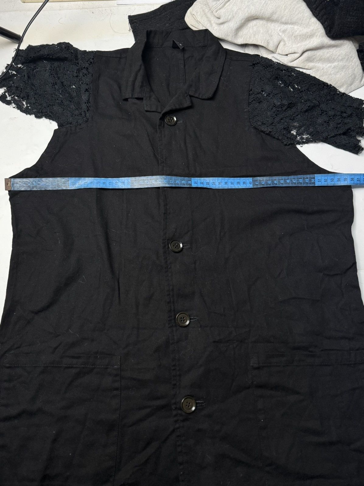 Yohji Yamamoto Y'S Yohji Yamamoto Archived Lace Sleeve Size M / US 6-8 / IT 42-44 - 9 Thumbnail