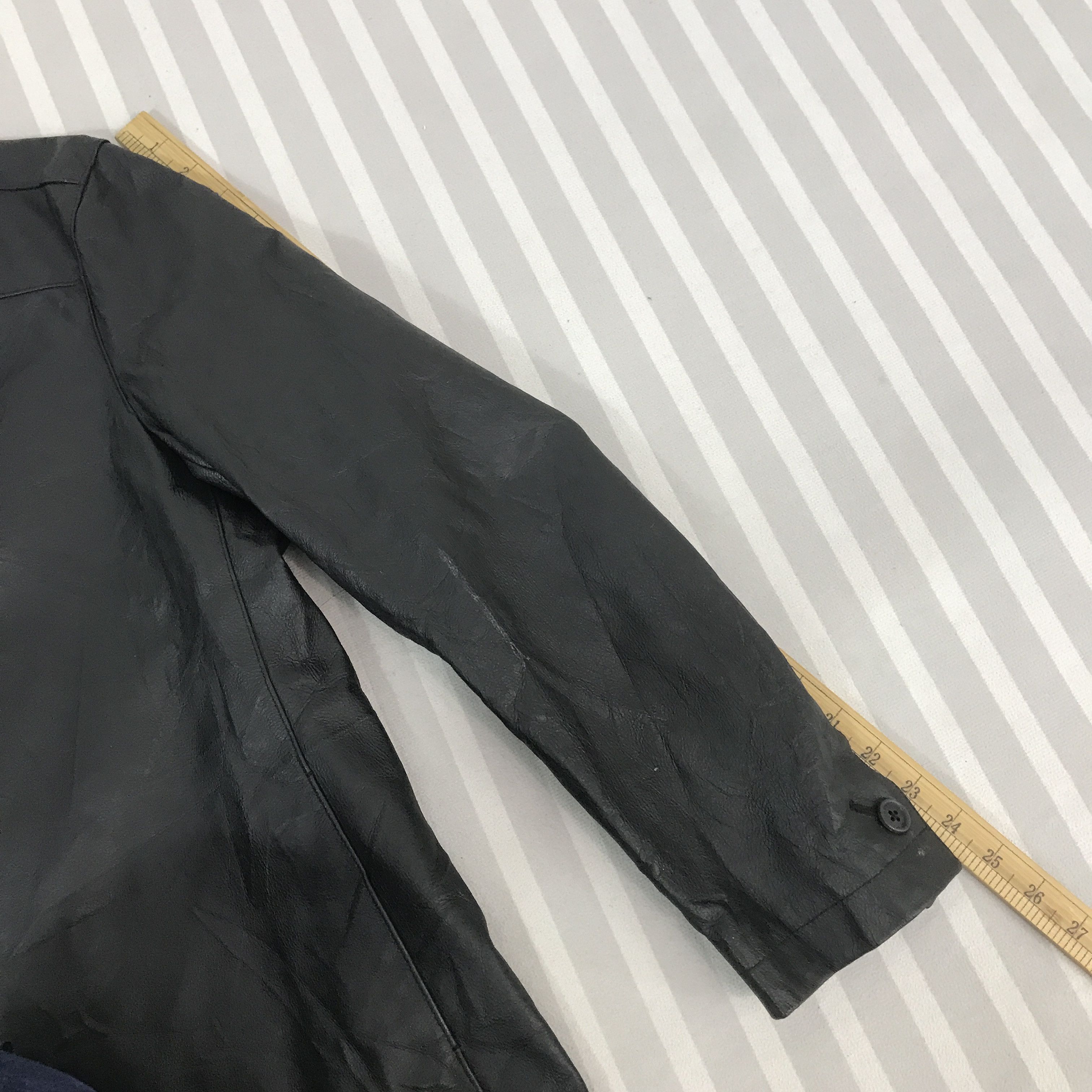 Japanese Brand Vintage Abx Leather Coat Jacket K65B5 Size US M / EU 48-50 / 2 - 6 Thumbnail