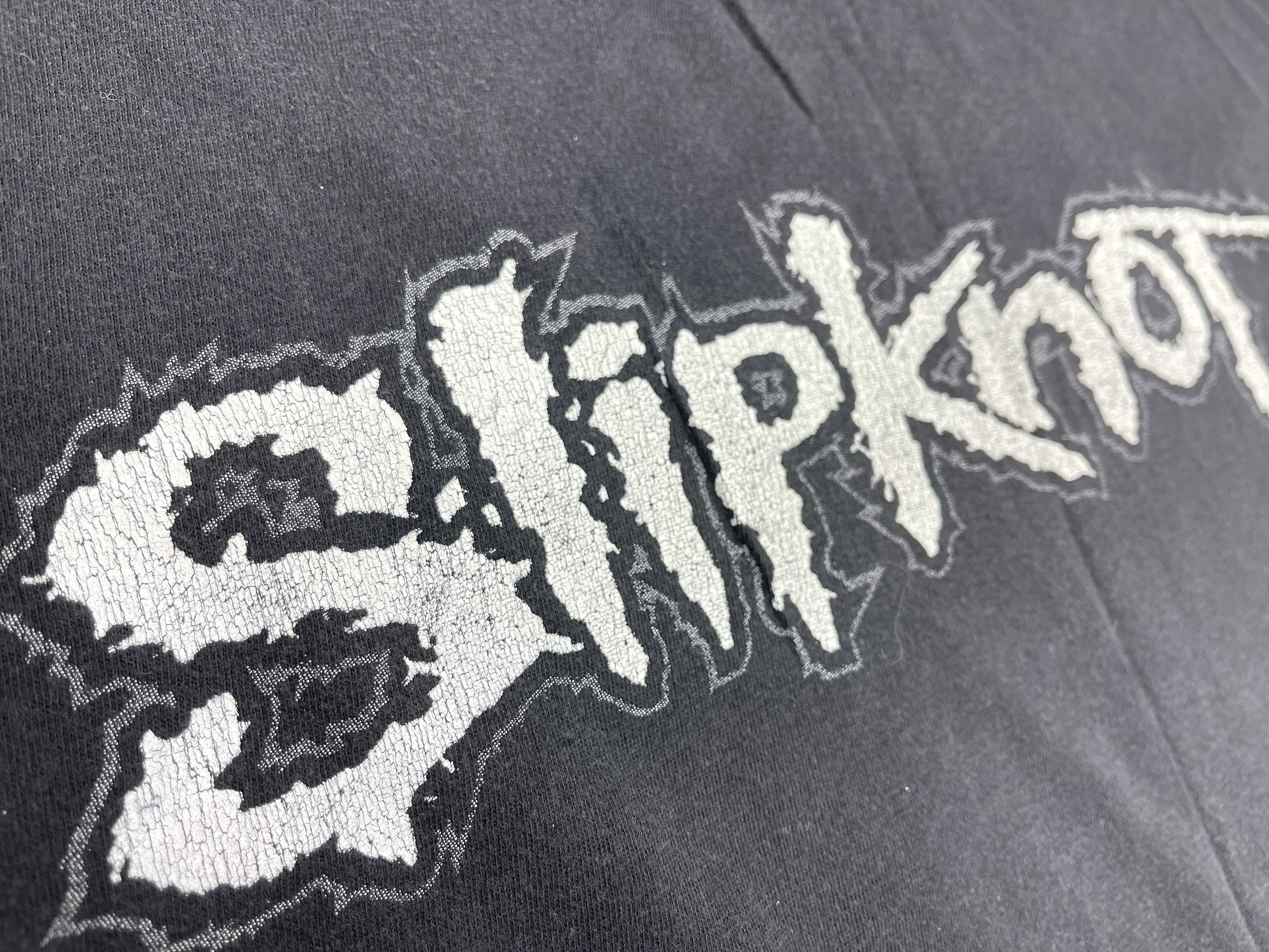 Band Tees × Slipknot Vintage Slipknot T-Shirt, Iowa World Tour 2001, 90s Rock XXL Size US XXL / EU 58 / 5 - 14 Thumbnail