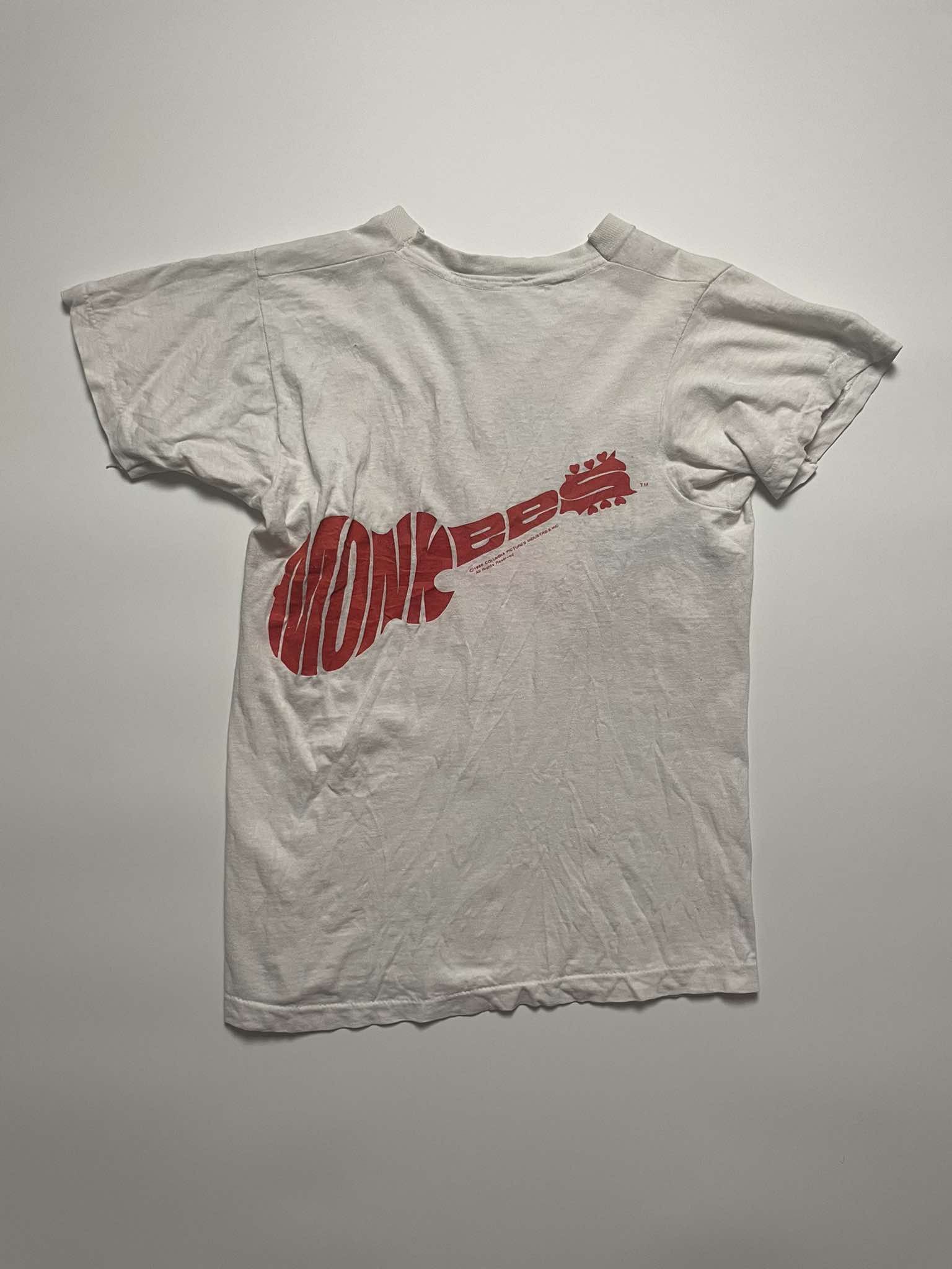 Band Tees × Vintage Vintage 1980s Monkees Band Shirt Size US XS / EU 42 / 0 - 2 Thumbnail
