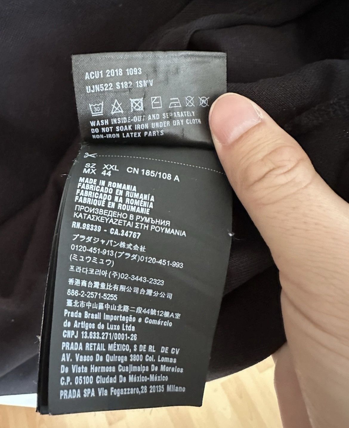 Prada Prada polo Size US XXL / EU 58 / 5 - 7 Thumbnail
