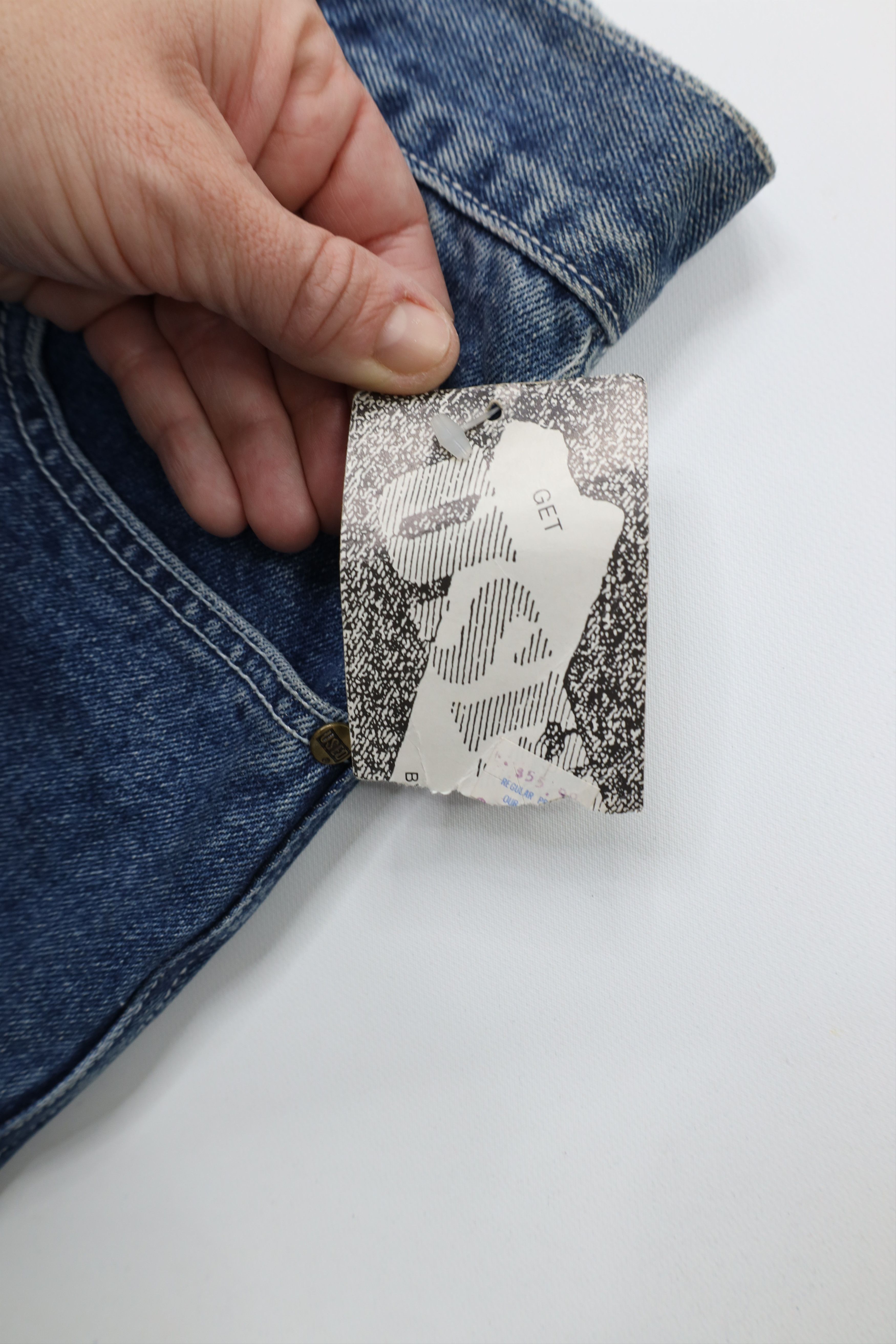 Vintage Deadstock Vintage 90s Streetwear Fit Skateboard Jeans Size US 32 / EU 48 - 10 Thumbnail