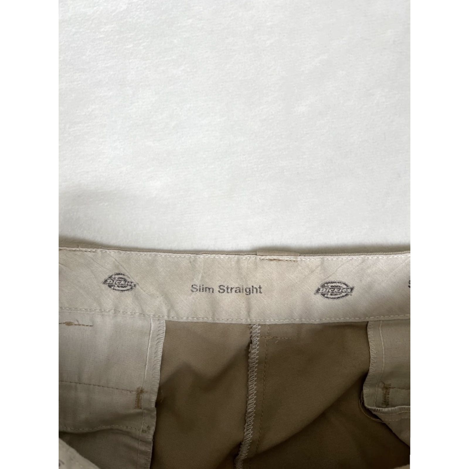Dickies Dickies Cargo Pants Mens 34x30 Khaki Beige Regular Cotton Blend Work Cargo Pocket Pants Mens Regular 874 Size US 34 / EU 50 - 7 Thumbnail