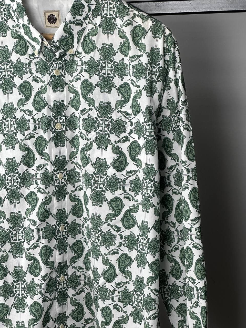 Pretty Green Pretty Green Paisley Patterned Long Sleeve Shirt Size US XL / EU 56 / 4 - 3 Thumbnail