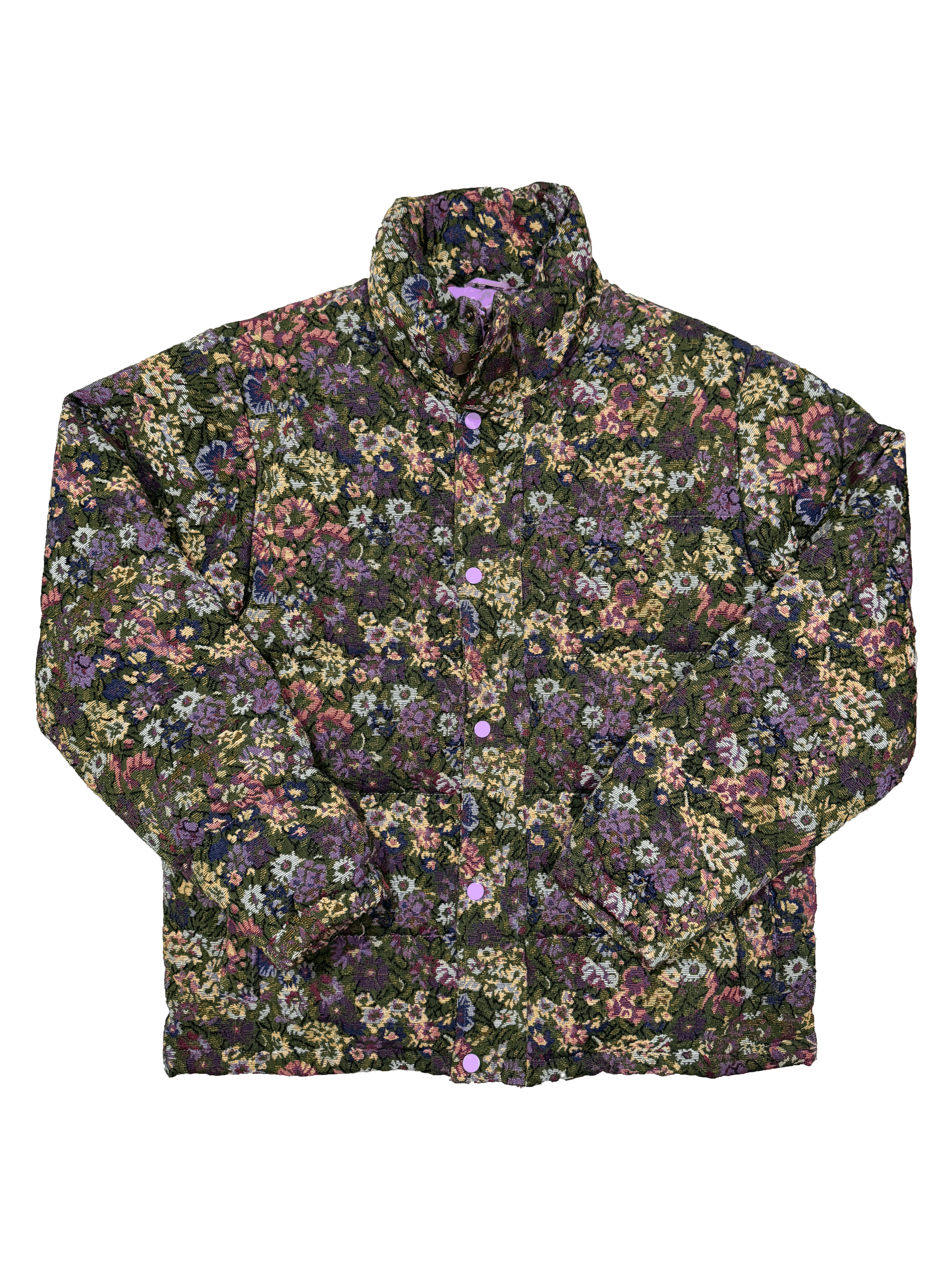 Golf Wang AW18 'Floral Garden' Puffer | Grailed
