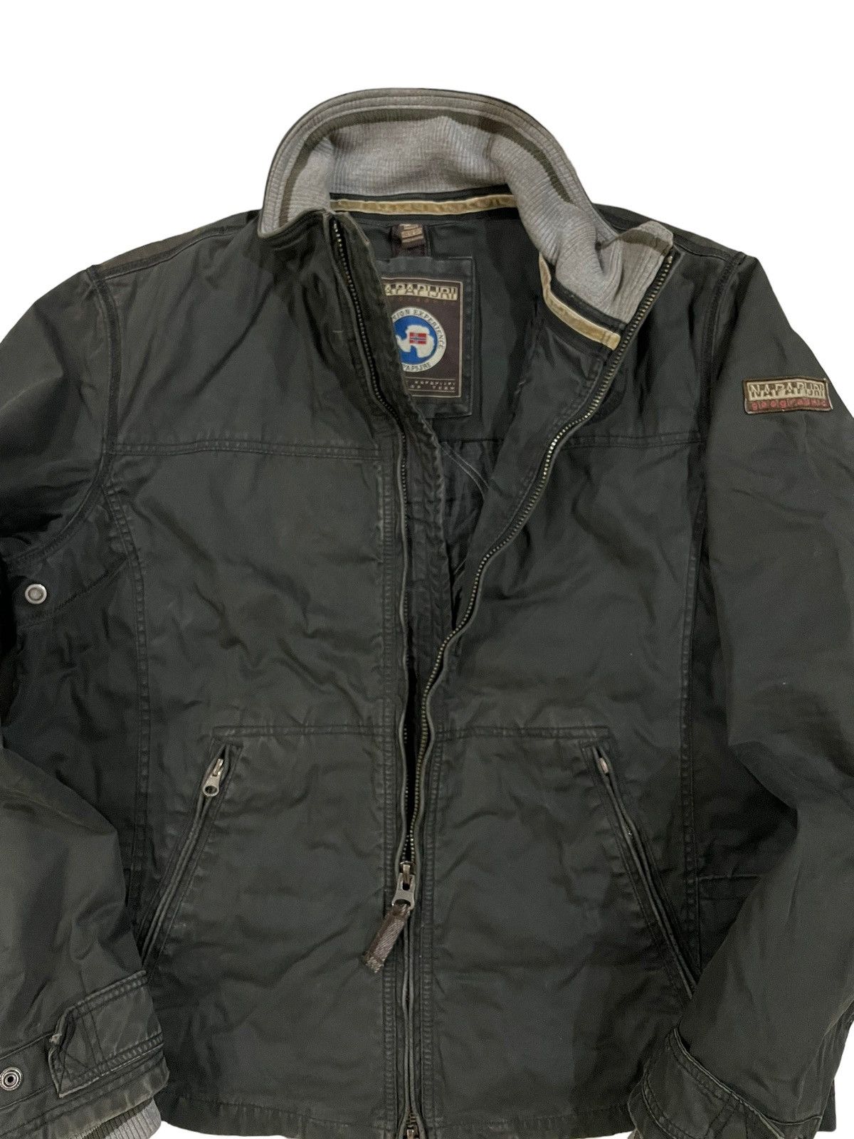 Napapijri × Vintage Napapijri Full Zipped Jacket Size US M / EU 48-50 / 2 - 7 Thumbnail
