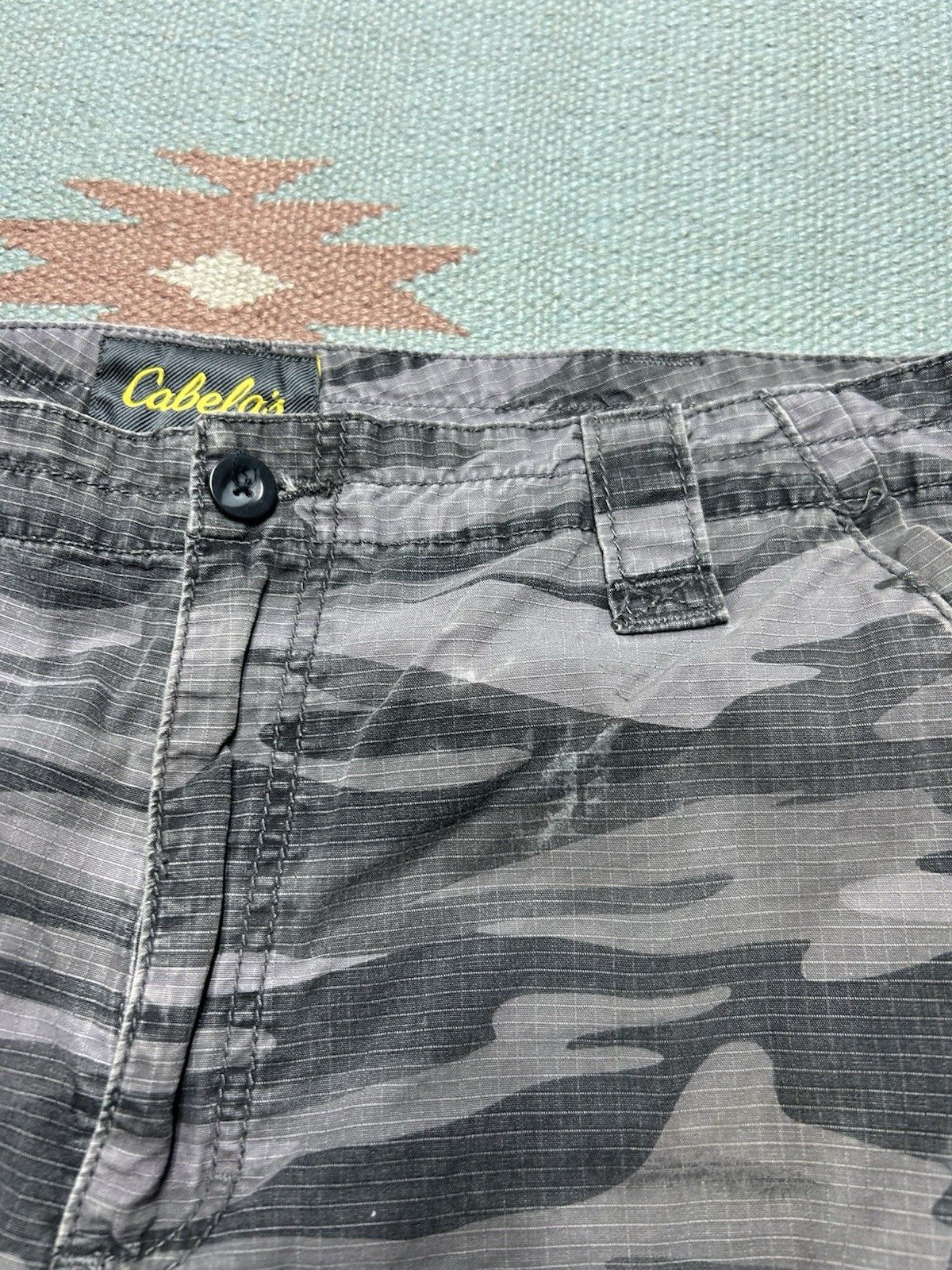 Cabelas Cabelas camo cargo shorts cotton ripstop camouflage baggy 36 Size US 36 / EU 52 - 7 Thumbnail