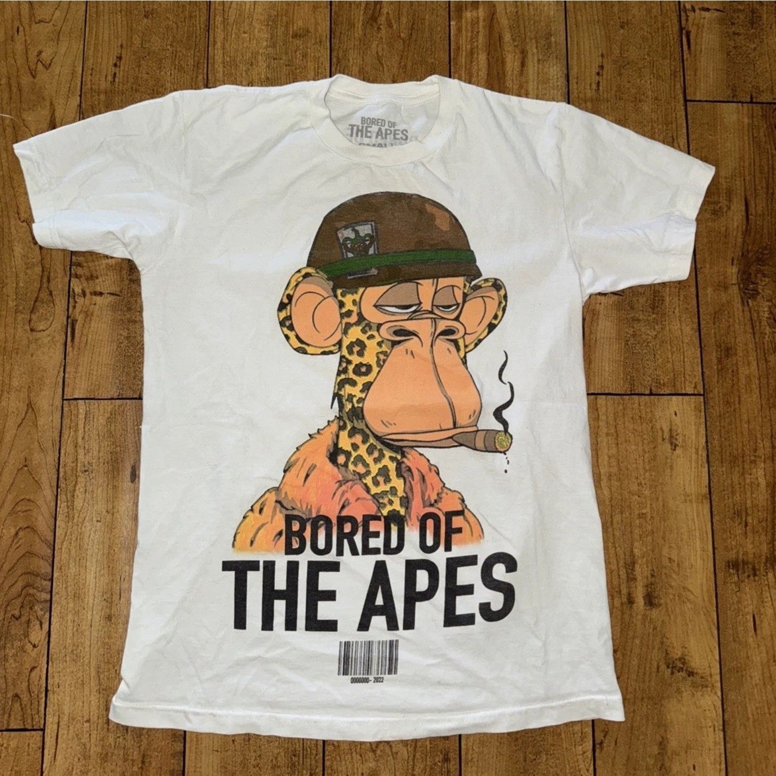 Other Bored Of The Apes Graphic T-Shirt White Small 17x25 Size US S / EU 44-46 / 1 - 1 Thumbnail