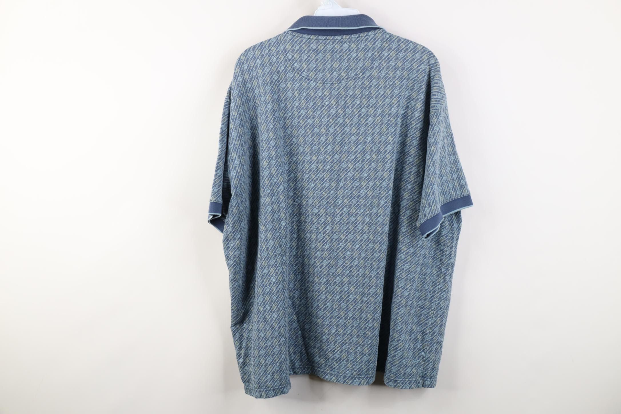 Vintage Vintage 90s Streetwear Knit Collared Golf Polo Shirt Size US XXL / EU 58 / 5 - 8 Thumbnail