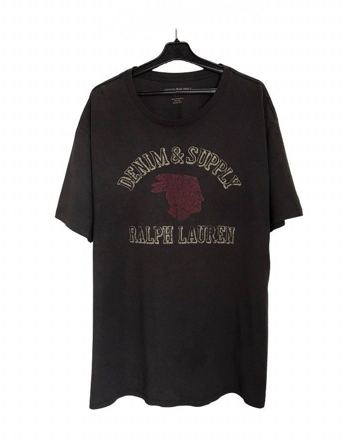 Denim & Supply Ralph Lauren Ralph Lauren Denim & Supply T-Shirt Mens Sz 2XL Gray Size US XXL / EU 58 / 5 - 1 Thumbnail