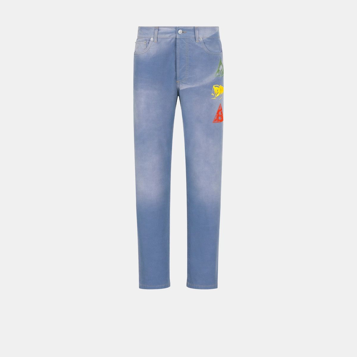 o1bcso1str0524 Pant in Light Blue