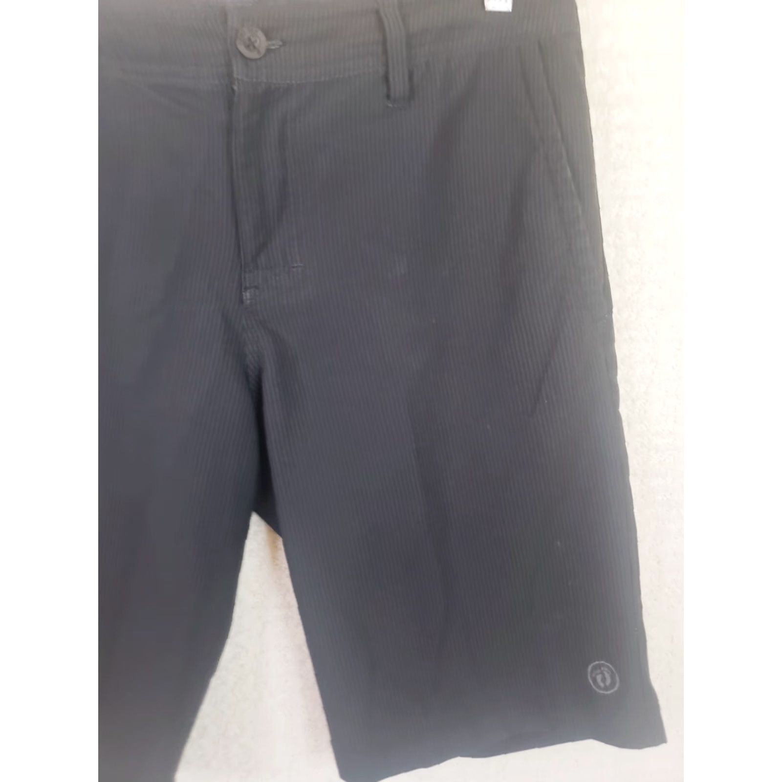 Hang Ten Hang Ten Men Shorts 30 Black Stripe 5-Pocket Drawstring Quick Dry Inseam 10in Regular Size US 30 / EU 46 - 4 Thumbnail