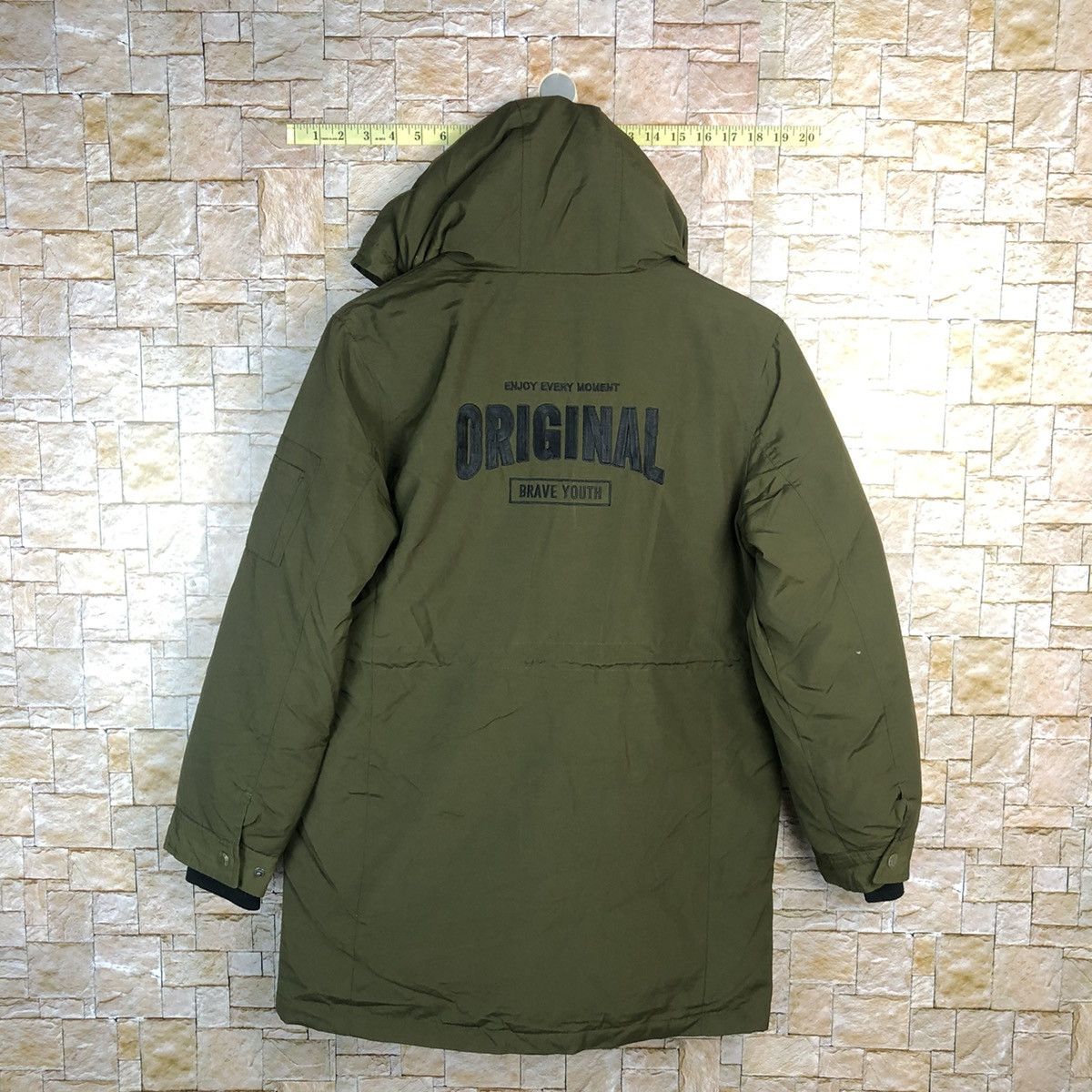 Japanese Brand × Vintage JCB Up-Belt Green Parkas Hoodie #A470 Size US S / EU 44-46 / 1 - 18 Thumbnail