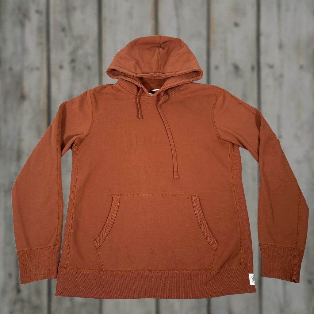 Reigning Champ Reigning Champ Hoodie Mens M Regular Solid Brown Cotton Knit Front Kangaroo Pocket Hooded Sweatshirt Pullover Size US M / EU 48-50 / 2 - 1 Thumbnail