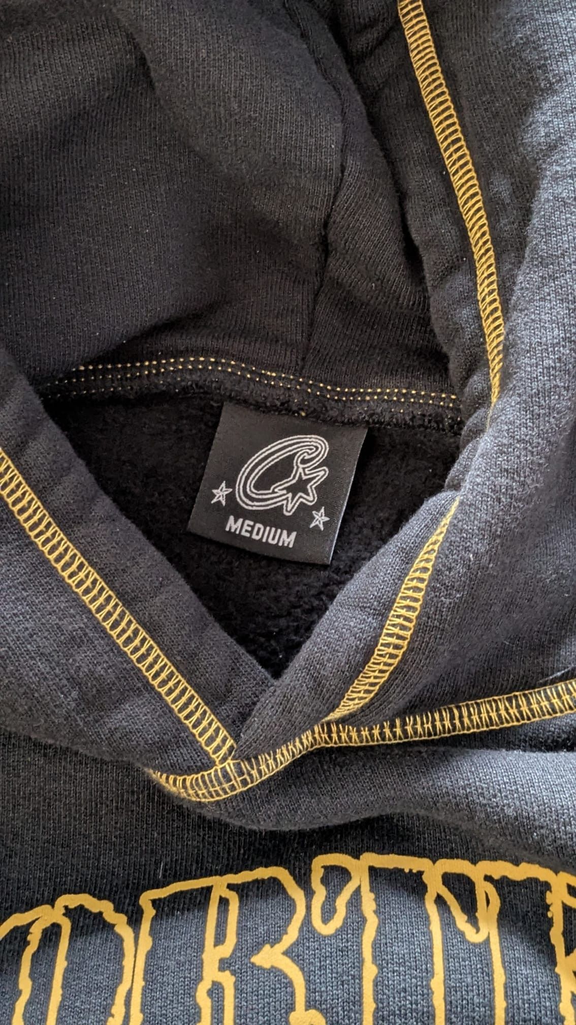 Corteiz Corteiz Alcatraz Contrast Hoodie Black/Yellow Size US M / EU 48-50 / 2 - 5 Thumbnail