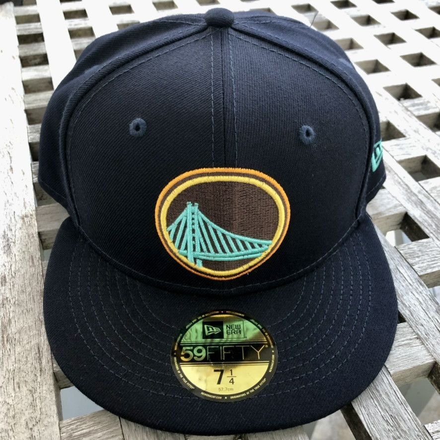New Era Golden State Warriors Mint UV Fitted Hat 7 1/4 Size ONE SIZE - 1 Thumbnail