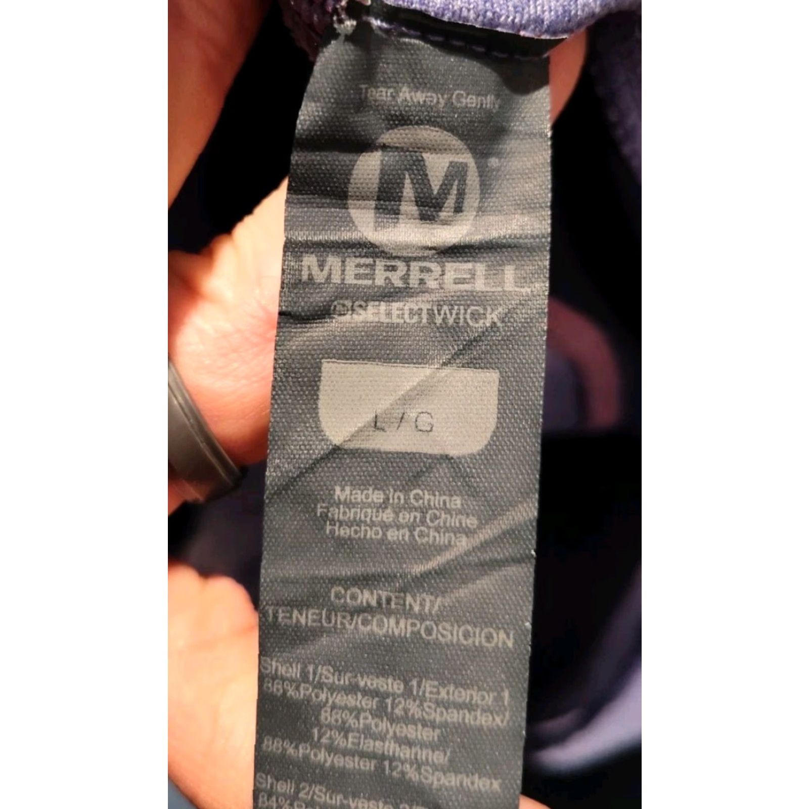 Merrell Merrell Women’s Leggings Performance Pants Trail Running JOGGER Colorblock Multicolor 30 in Inseam Pull On Athletic Size 36" / US 14 / IT 50 - 7 Thumbnail