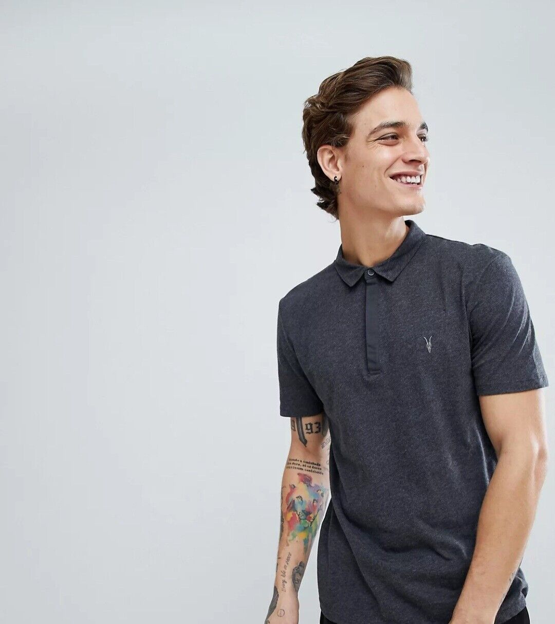 Allsaints AllSaints Polo Shirt Size US M / EU 48-50 / 2 - 1 Thumbnail