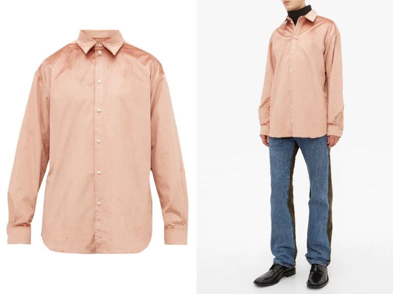 Y/Project Y/Project Unisex Loose Silk Shirt - dmc Size US S / EU 44-46 / 1 - 1 Thumbnail