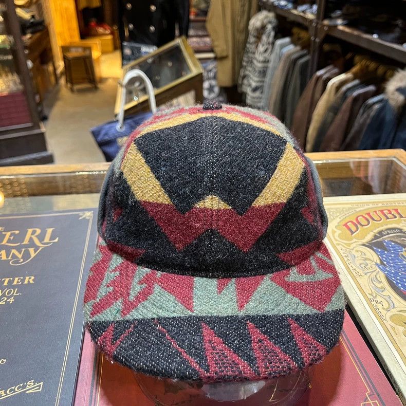 RRL Southwest Wool Cap - dmc