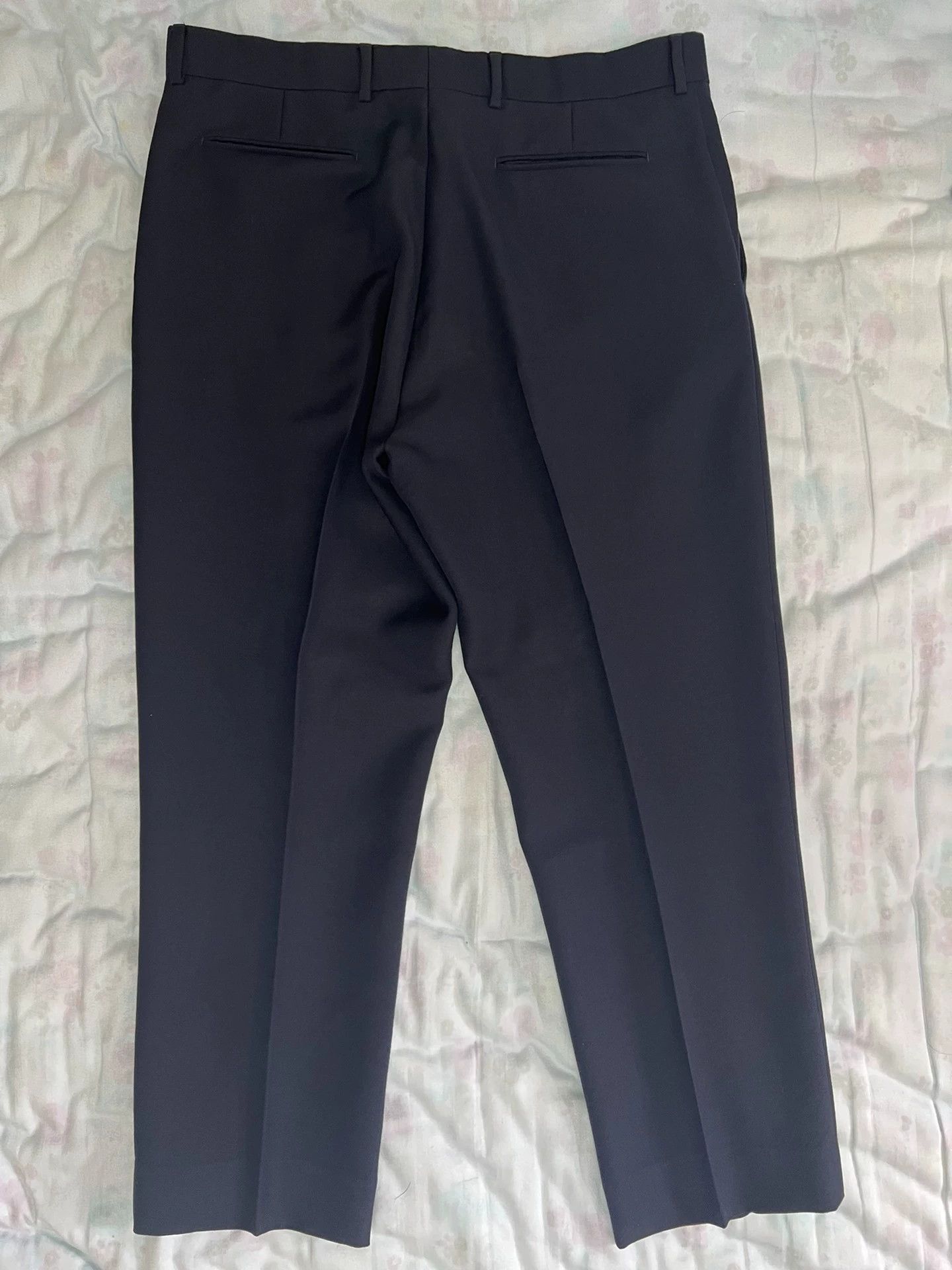 Dior Dior Men's New Wool Trousers Blue 52 Size US 36 / EU 52 - 3 Thumbnail