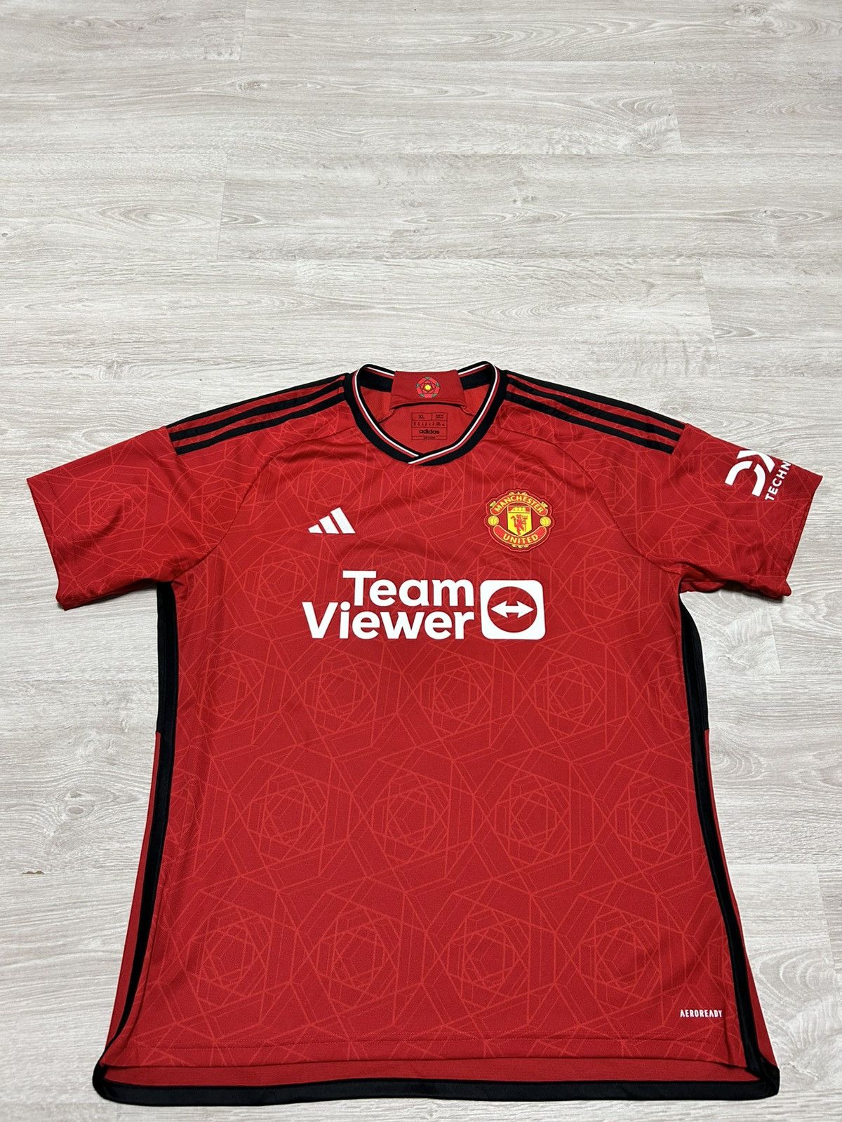 Adidas Size XL - adidas Manchester United 23/24 Home Jersey IP1726 Size US XL / EU 56 / 4 - 1 Thumbnail