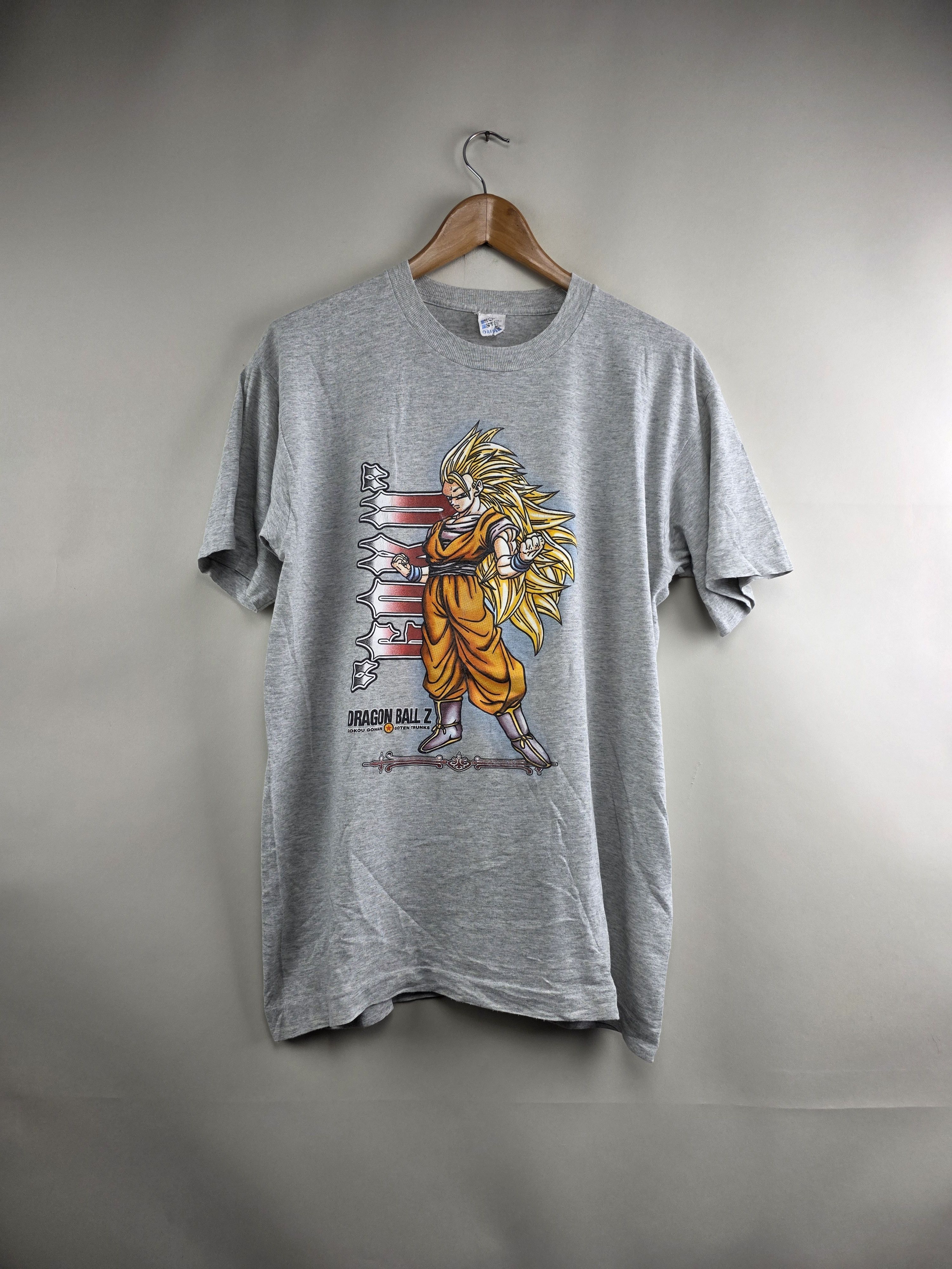 ヴィンテージ 90s Dragon Ball Z Goku Shenron Vintage 90s Dragonball Z Shirt Goku Shenron 1998 Black Japan