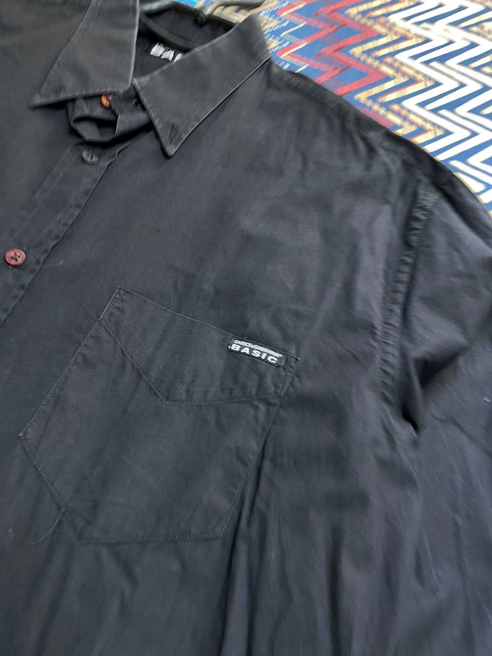 Dolce & Gabbana Vintage D&G luxury Y2K shirt Dolce & Gabbana black Size US XL / EU 56 / 4 - 7 Thumbnail