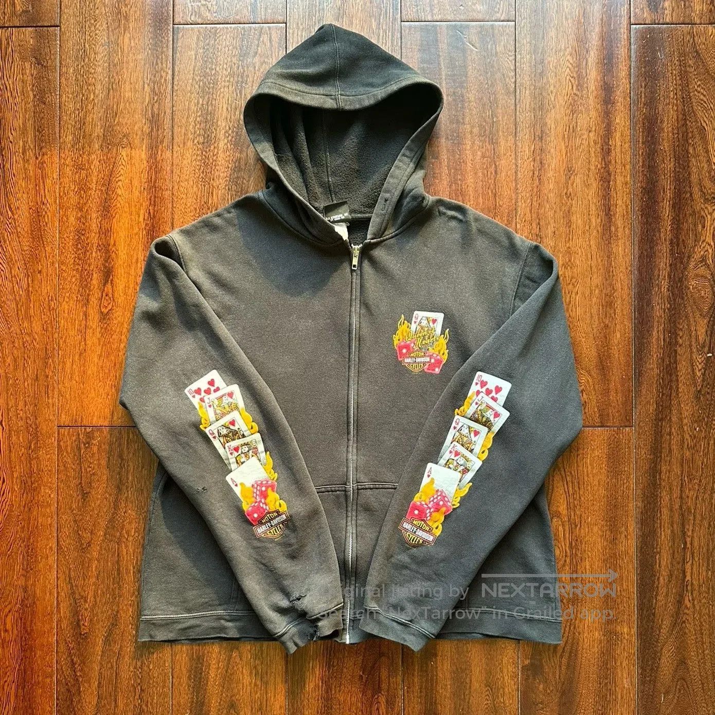 Vintage Vintage Harley Davidson 2006 Zip Hoodie. Size US M / EU 48-50 / 2 - 2 Thumbnail