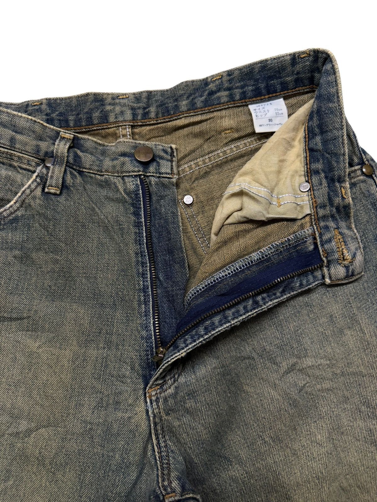 Wrangler Vintage 90s Wrangler Japan Selvedge Denim Jeans | W29 Size US 29 - 10 Thumbnail