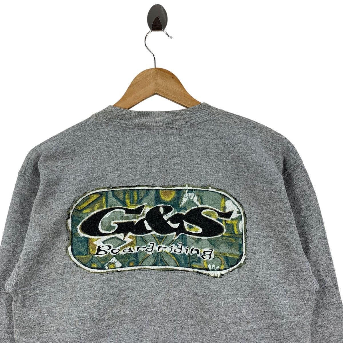 Vintage Vintage 90s GORDON AND SMITH Skateboard Sweatshirt Size US M / EU 48-50 / 2 - 2 Thumbnail