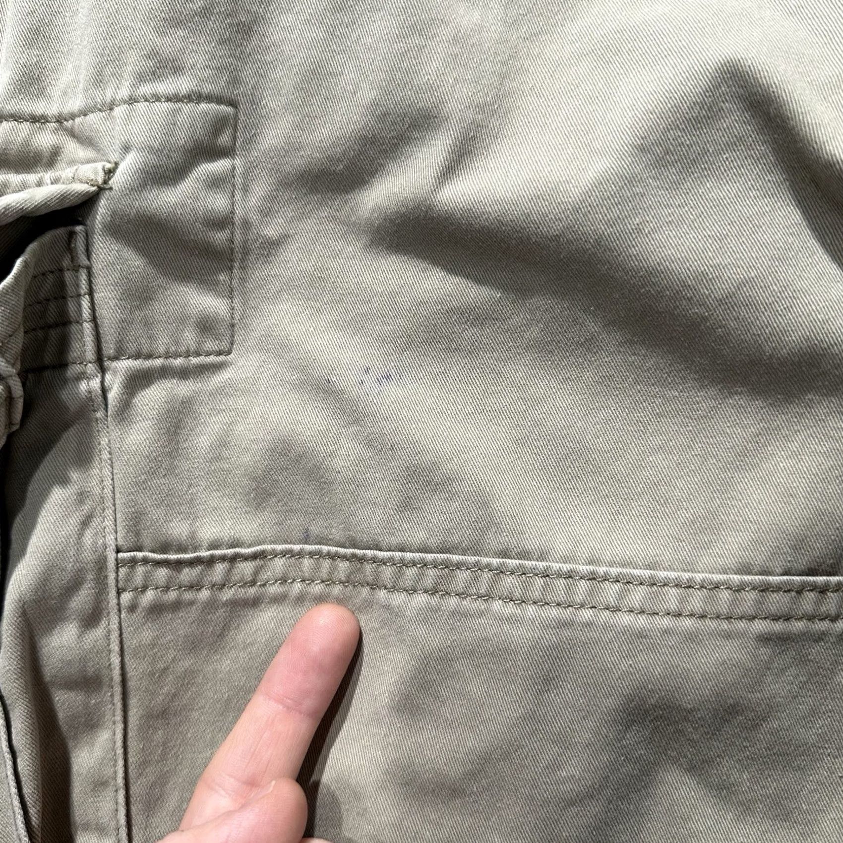 Polo Ralph Lauren Polo Ralph Lauren Shorts Mens 36 Beige Cotton Chunky Twill Cargo Pocket GUC Size US XL / EU 56 / 4 - 6 Thumbnail